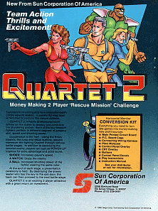 Quartet 2 (8751 317-0010) MAME2003Plus Game Cover